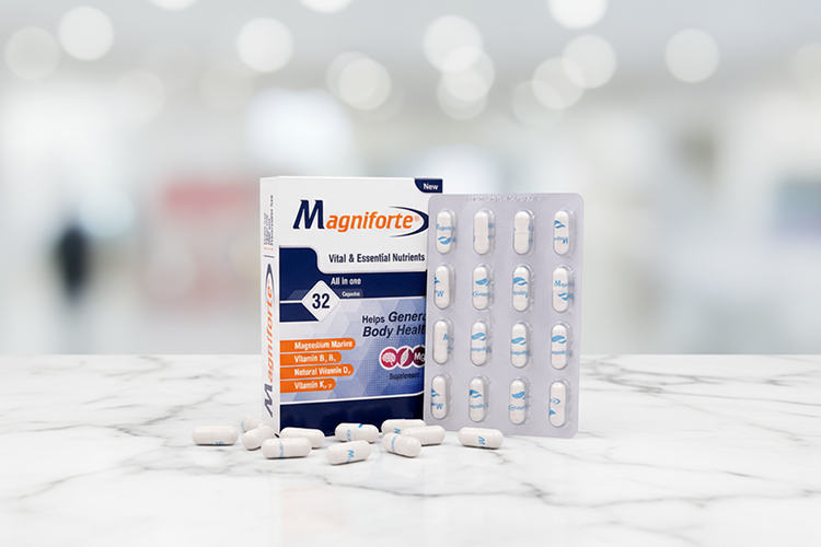 برای جلوگیری از مشکلات گوارشی مگنیفورت را  مکمل را همراه با غذا و مقدار کافی آب مصرف کنید